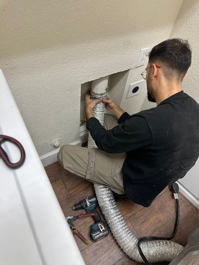 Home 8 Certified air conditioning contractor in Winter Haven performing AC maintenance