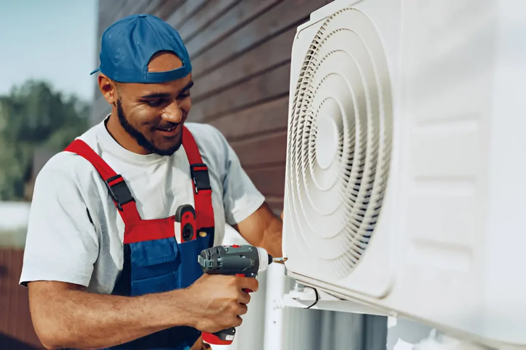 Home 1 Reliable air conditioning contractor in Winter Haven fixing AC system
